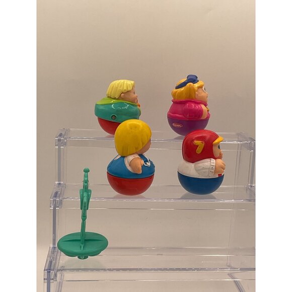 Vintage Playskool Weebles Lot Of 5 Figures 1970s Retro Toy Collectibles - Picture 2 of 4